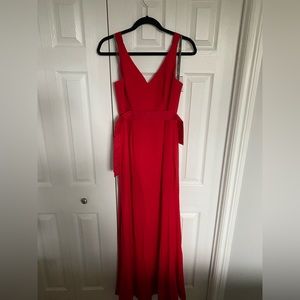 Red Vera Wang Occasion Dress